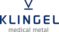 Klingel medical metal logo